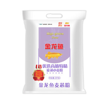 金龙鱼 小麦粉 5kg 15.9元（需用券）