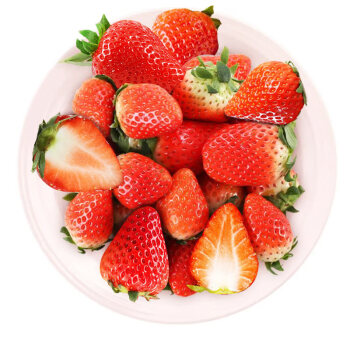 鲁中老农 山东甜宝奶油草莓 单果12g-15g 净重2.5斤