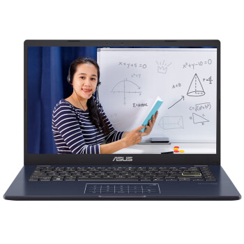 ASUS 华硕 E410 14.0英寸笔记本电脑(英特尔四核 8G 256G 数字键盘)