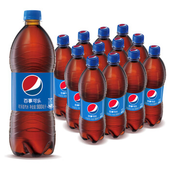 pepsi 百事 可乐 Pepsi 汽水 碳酸饮料整箱装 900ml*12瓶 （新老包装随机发货） 百事出品