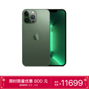 Apple 苹果 iPhone 13 Pro Max系列 A2644国行版 5G手机 1TB 苍岭绿色