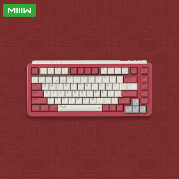 MIIIW 米物 ART系列Z830 三模机械键盘 83键  佳达隆G黄Pro轴