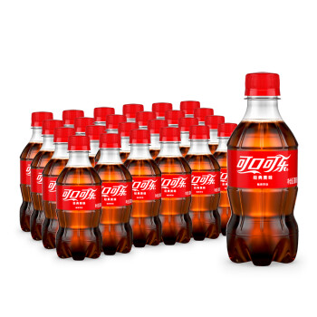 可口可乐 汽水 含汽饮料 300ml*24瓶 整箱装 可口可乐公司出品
