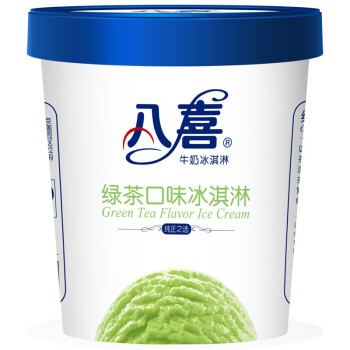 BAXY 八喜 冰淇淋 绿茶口味 550g