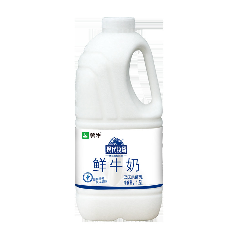 限地区、京东特价：蒙牛鲜牛奶 1500ml*3件（部分地区买一赠一） 40.9元+运费、折6.82元每件