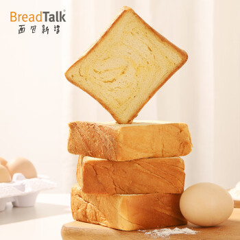 面包新语breadtalk牛乳厚切吐司奶香面包整箱切片早餐速食代餐400g