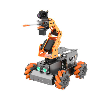 幻尔树莓派视觉机械臂搬运麦克纳姆轮智能小车python编程机器人master