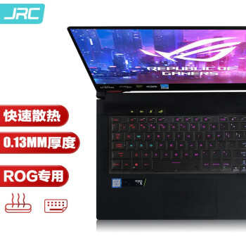 JRC 膜大师 T19808 ROG 幻15/冰刃/3S/新锐 记本电脑键盘膜 透明款