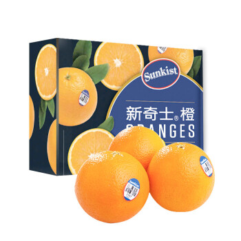 sunkist新奇士脐橙单果180g礼盒装2kg