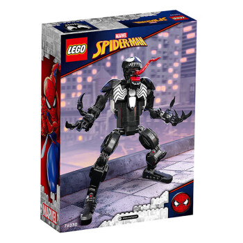 lego乐高spiderman蜘蛛侠系列76230毒液拼砌人偶