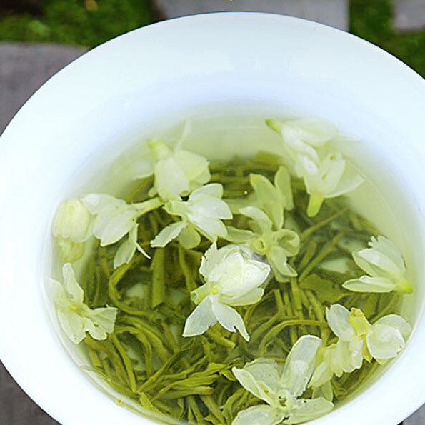 乐品乐茶 茶叶茉莉花茶飘雪浓香型花草茶广西特级2023新茶中秋礼盒装250g 39.5元