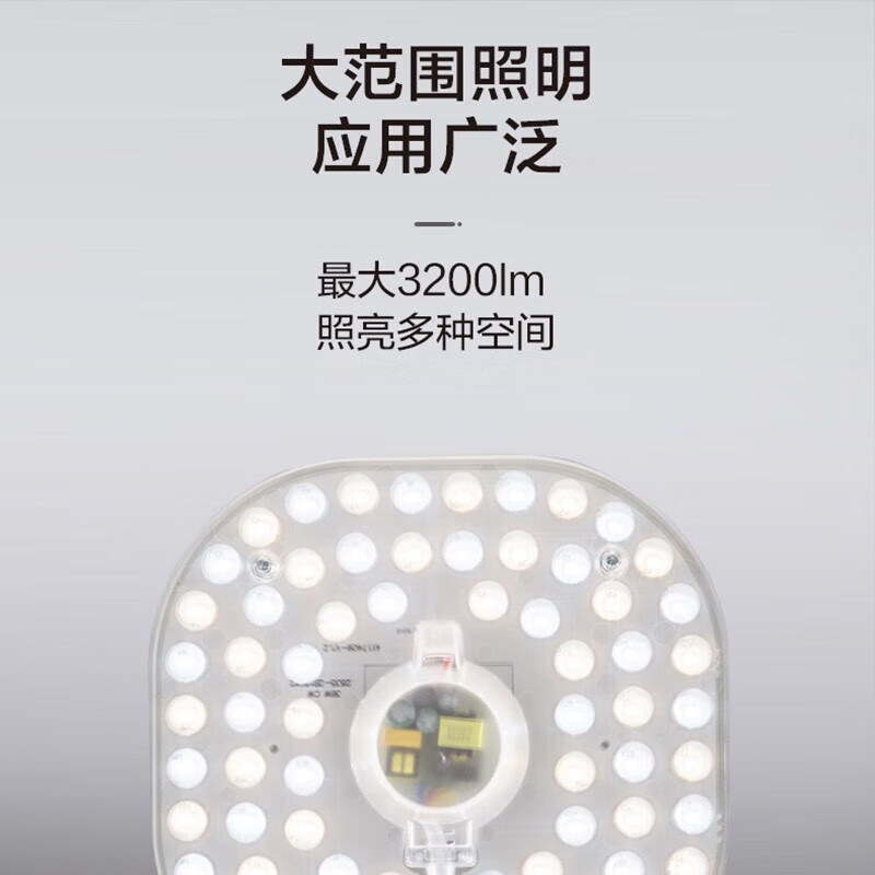 Panasonic 松下 HHZC4001 LED吸顶灯灯板 24W 6500K 28.82元包邮（双重优惠）