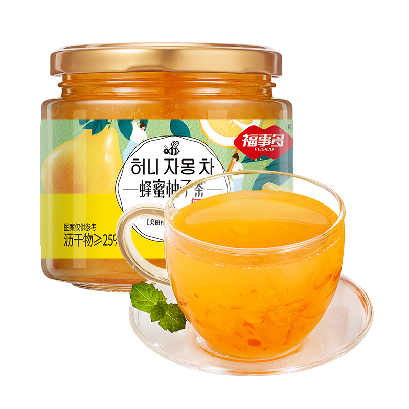 福事多蜂蜜柚子茶500g