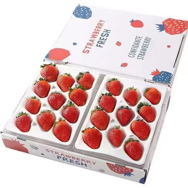 惜音 大凉山红颜99草莓 4盒（15粒单盒净重300g+）＊4件 46元包邮、11.5元/件（双重优惠）