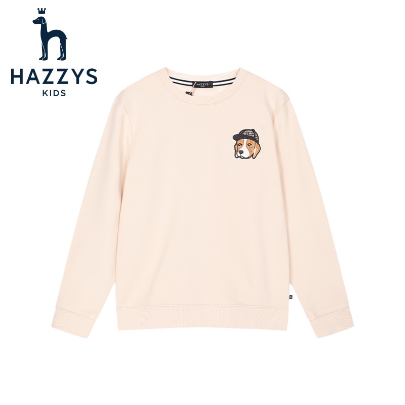 HAZZYS 哈吉斯 儿童圆领卫衣 券后109元