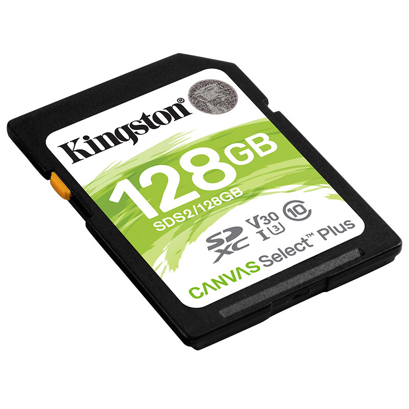 Kingston 金士顿 SDS2系列 SD存储卡 128GB（UHS-I、V30、U3) 74.9元