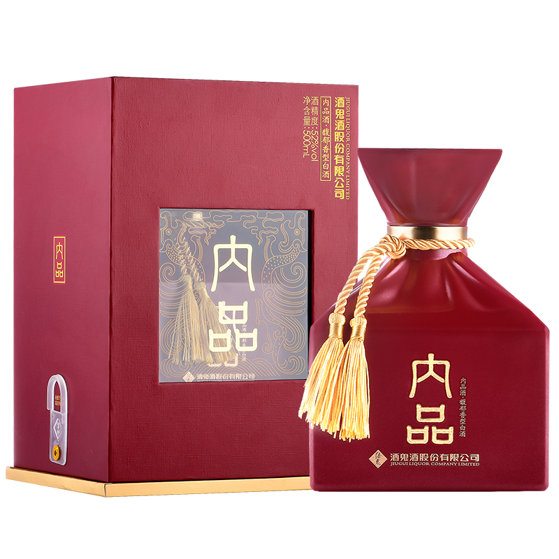 酒鬼 內(nèi)品 52%vol 馥郁香型白酒 500ml 禮盒裝 券后110元