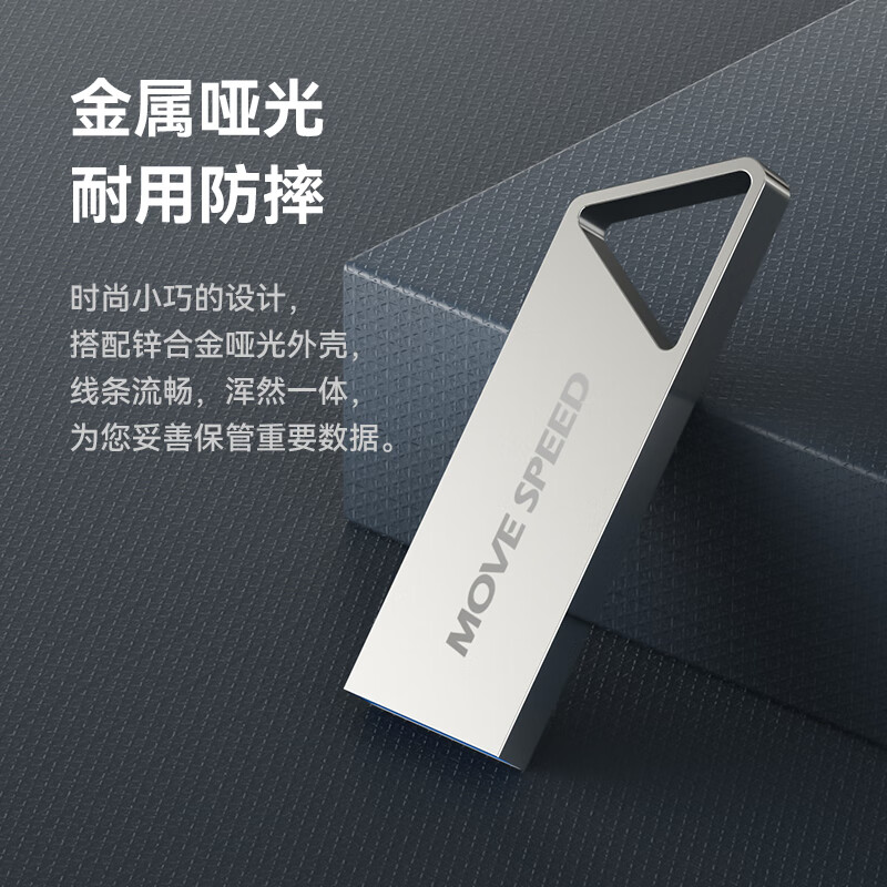 MOVE SPEED 移速 64GB USB3.1 高速读写U盘 21.9元