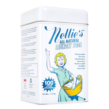 Nellie's All Natural 内利 苏打洗衣粉 1.5kg 174.25元（348.5元/2件，双重优惠）