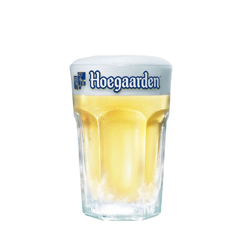 Hoegaarden 福佳 比利时风味精酿啤酒 福佳啤酒 福佳 临期 保质期至24年2月底 福佳精美 六角杯 59元
