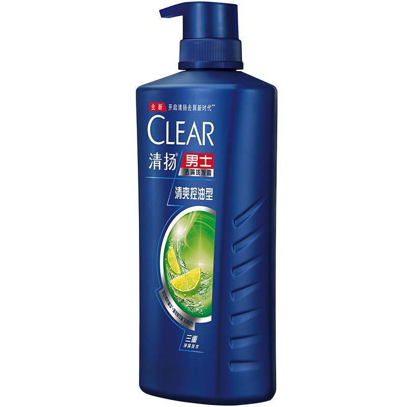 CLEAR 清揚(yáng) 男士去屑洗發(fā)露 清爽控油型 500g 24.8元