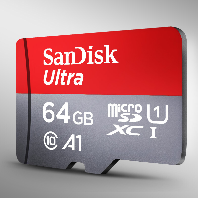 SanDisk 闪迪 A1 至尊高速移动 MicroSD卡 64GB 34.9元