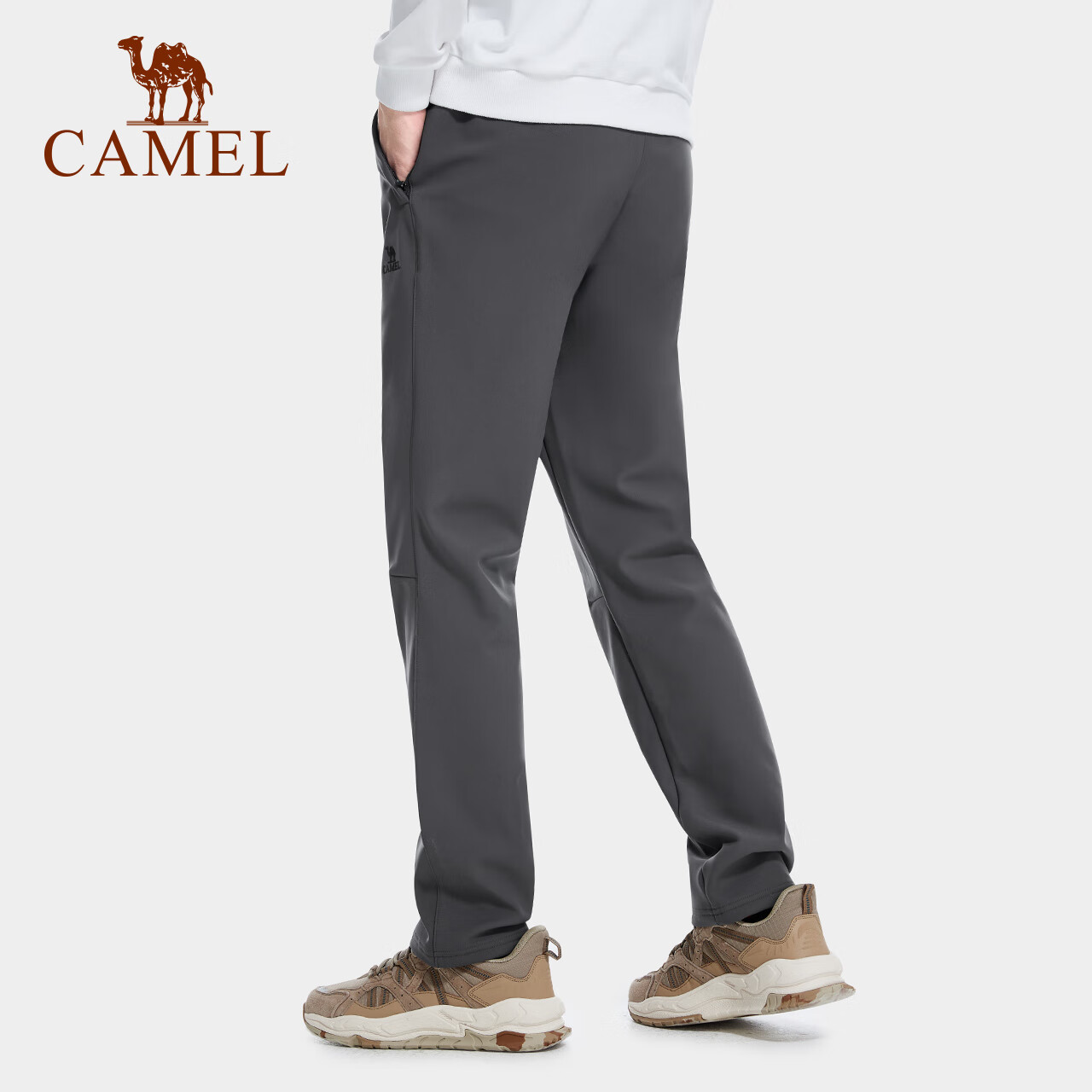 CAMEL 骆驼 男女士加绒软壳裤 A1W2VV125V 179元（双重优惠）