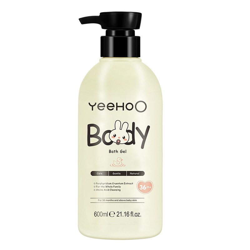 YeeHoO 英氏 亲子沐浴露600ml 22元（需买2件，需用券）