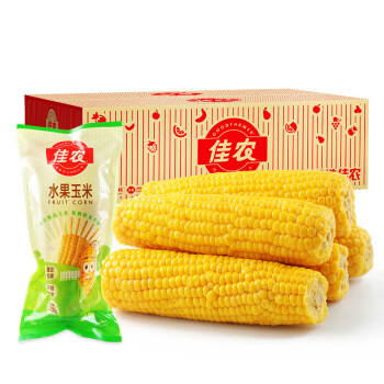 Goodfarmer 佳农 水果玉米甜玉米棒10袋*220g真空包装 开袋即食 新鲜蔬菜礼盒