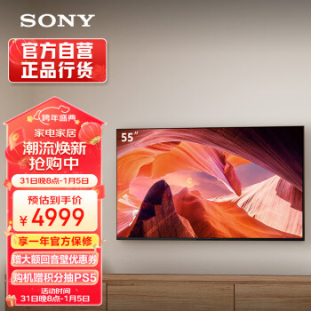 SONY 索尼 KD-55X80L 液晶电视 55英寸 4K