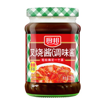 廚邦 叉燒醬 調味醬 粵菜燒烤腌制 220g