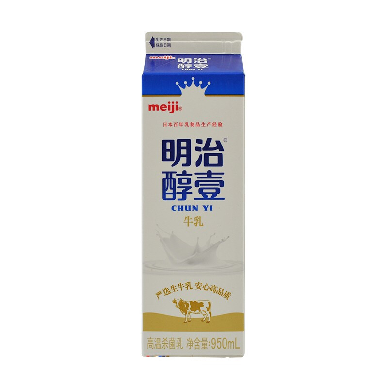 meiji 明治 醇壹牛乳 950ml 24.9元