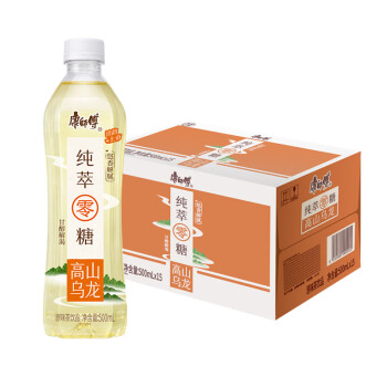 康师傅 纯萃零糖高山乌龙茶500ml