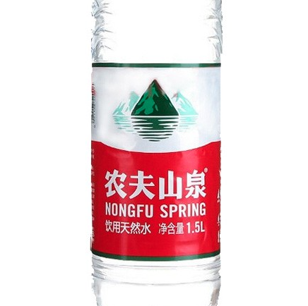 农夫山泉 饮用水 饮用天然水1.5L 1*12瓶 整箱装 34.9元
