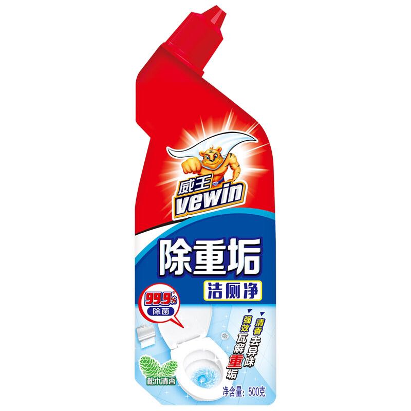 vewin 威王 洁厕灵除重垢马桶清洁剂厕所净去味除菌洁厕液500g*2瓶 8.9元