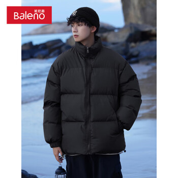 Baleno 班尼路 面包服冬季防寒保暖立领加绒棉衣学生潮流宽松外套百搭男士外套