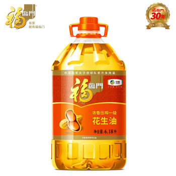 福临门 浓香压榨一级 花生油 6.18L