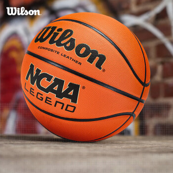 Wilson 威尔胜 NCAA  LEGEND系列儿童篮球5号球PU材质室内外通用