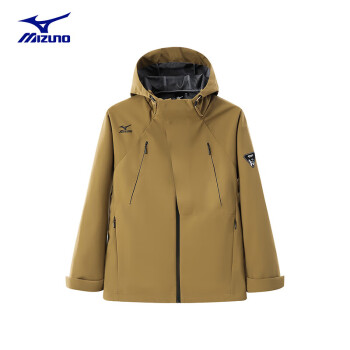 Mizuno 美津浓 锋衣男户外单层风衣外套春秋防风防水弹力透气登山服RTA2CC3106