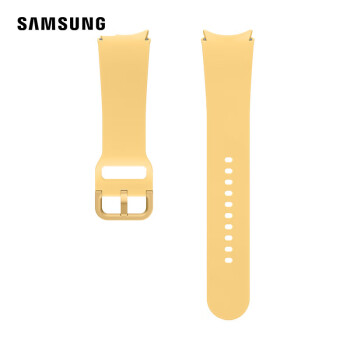 SAMSUNG 三星 Watch6 运动表带 M/L 黄色