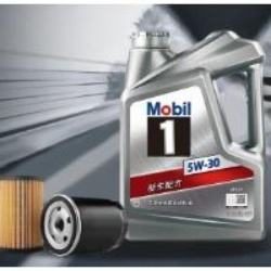 Mobil 美孚 保养单次卡 银美孚1号汽机油5W-30 SP级 4L 含机滤包安装 返后199元包邮、返200元京豆