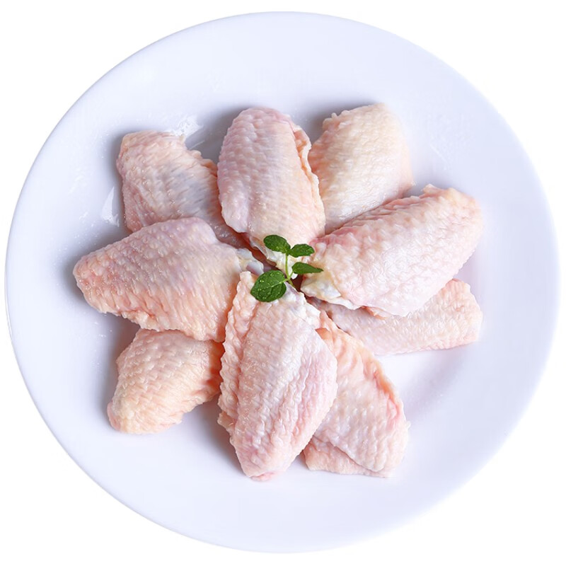 鲜京采 鸡翅中 1kg 冷冻 烤鸡翅炸鸡翅 烧烤卤味 28元