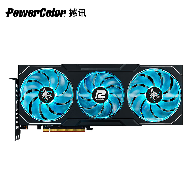 POWERCOLOR 撼讯 AMD RADEON RX 7900XTX 暗黑犬 24GB 游戏显卡 6199元