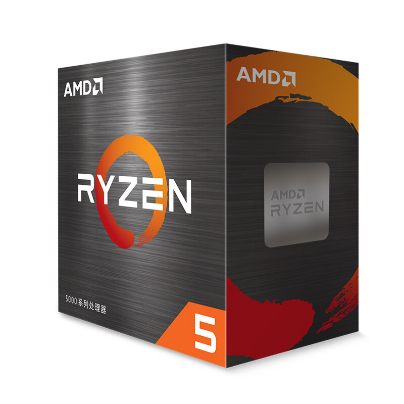 AMD 锐龙 R5-5600 CPU 3.6GHz 6核12线程 759元
