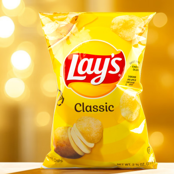 Lay's 乐事 薯片 美国进口 休闲零食膨化食品 经典原味184.2g