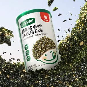 宝宝馋了 婴儿鳕鱼海苔碎 40g（送4袋饼干） 8.68元（需买4件，需用券）