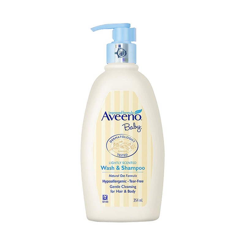 Aveeno 艾惟诺 每日倍护系列 婴幼儿洗发沐浴露 354ml 压泵装 券后34.9元