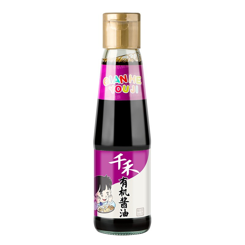 千禾 兒童有機(jī)醬油 210ml 券后14.9元