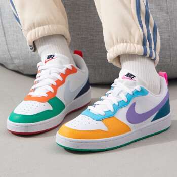 NIKE 耐克 男大童COURT儿童休闲复刻鞋儿童板鞋 FQ8373-902 40