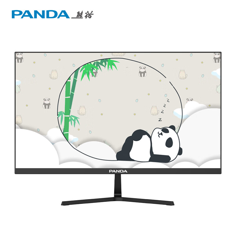 PANDA 熊猫 PQ24FD4 23.8英寸 IPS 显示器（1920×1080、100Hz、100%sRGB、HDR10、Type-C 15W） 469元